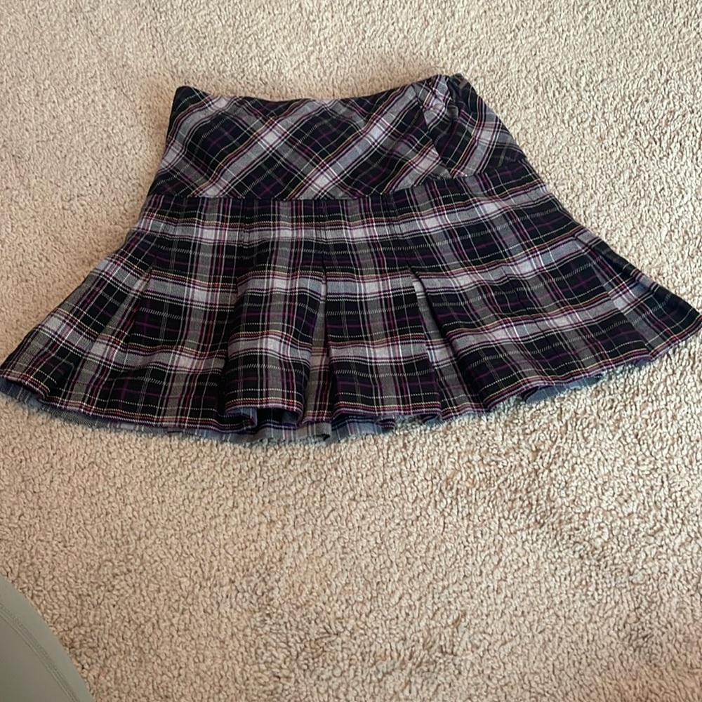 Plaid skorts